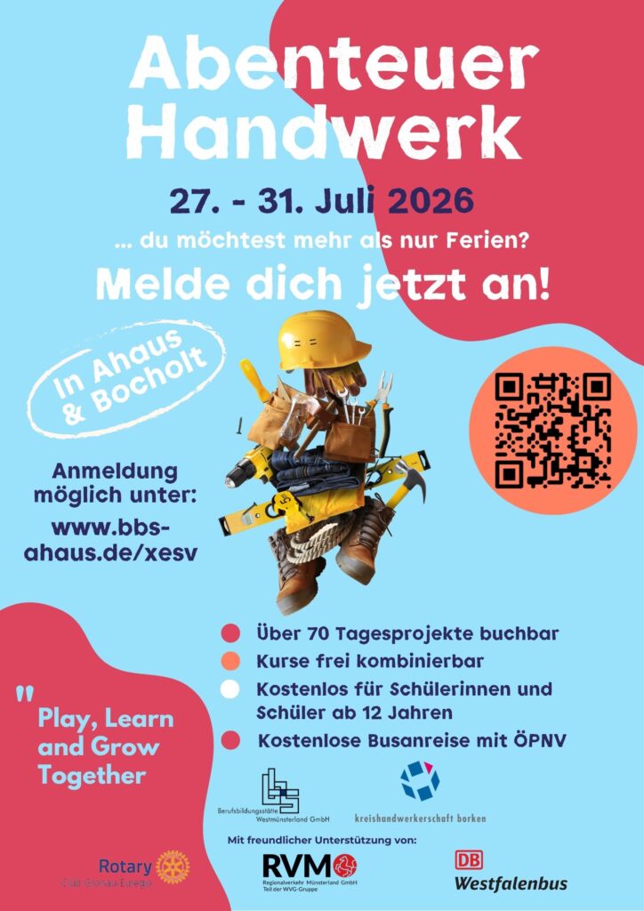Abenteuer Handwerk geht in die nächste Runde!