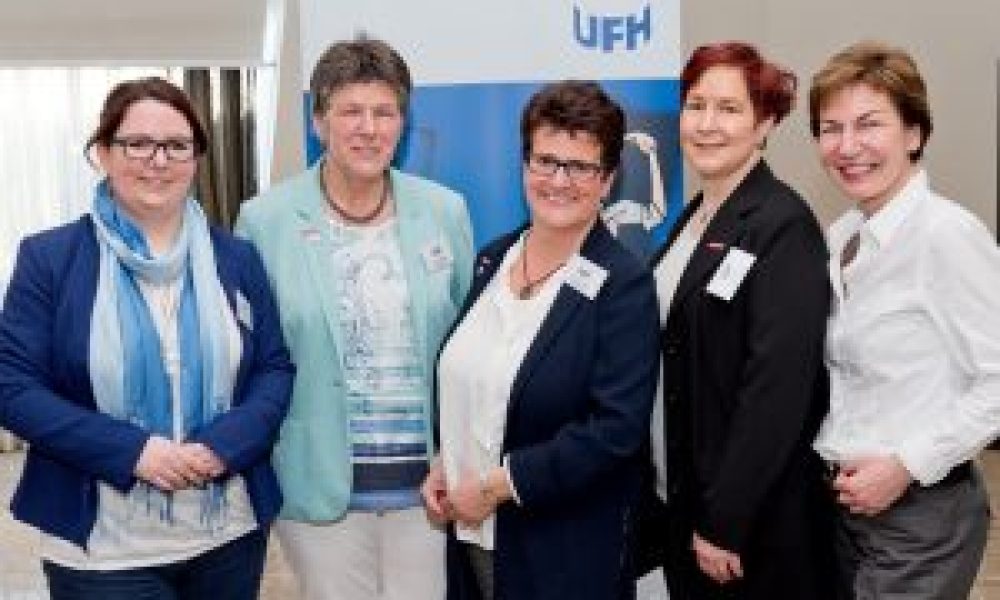 Tatjana Lanvermann zur Landesvorsitzenden der UFH wiedergewählt, Juana Bleker wird 1. stv. Vorsitzende